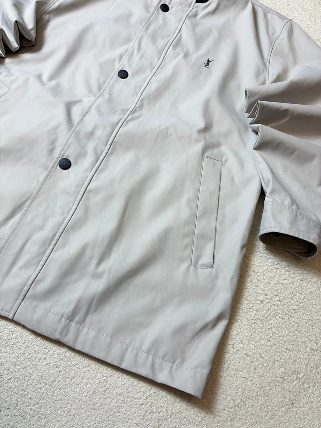 입생로랑 YSL 00s 자수로고 스윙톱 자켓 PN7483 상품이미지4