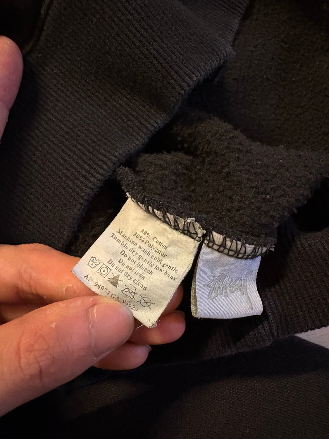 Stüssy International 로고 후드 상품이미지4