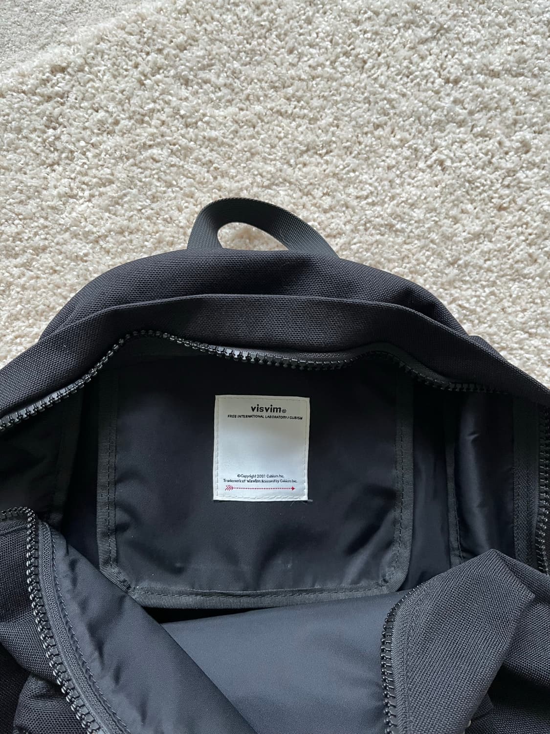 비즈빔 코듀라 22L 커스텀 스터드 백팩 블랙 상품이미지7