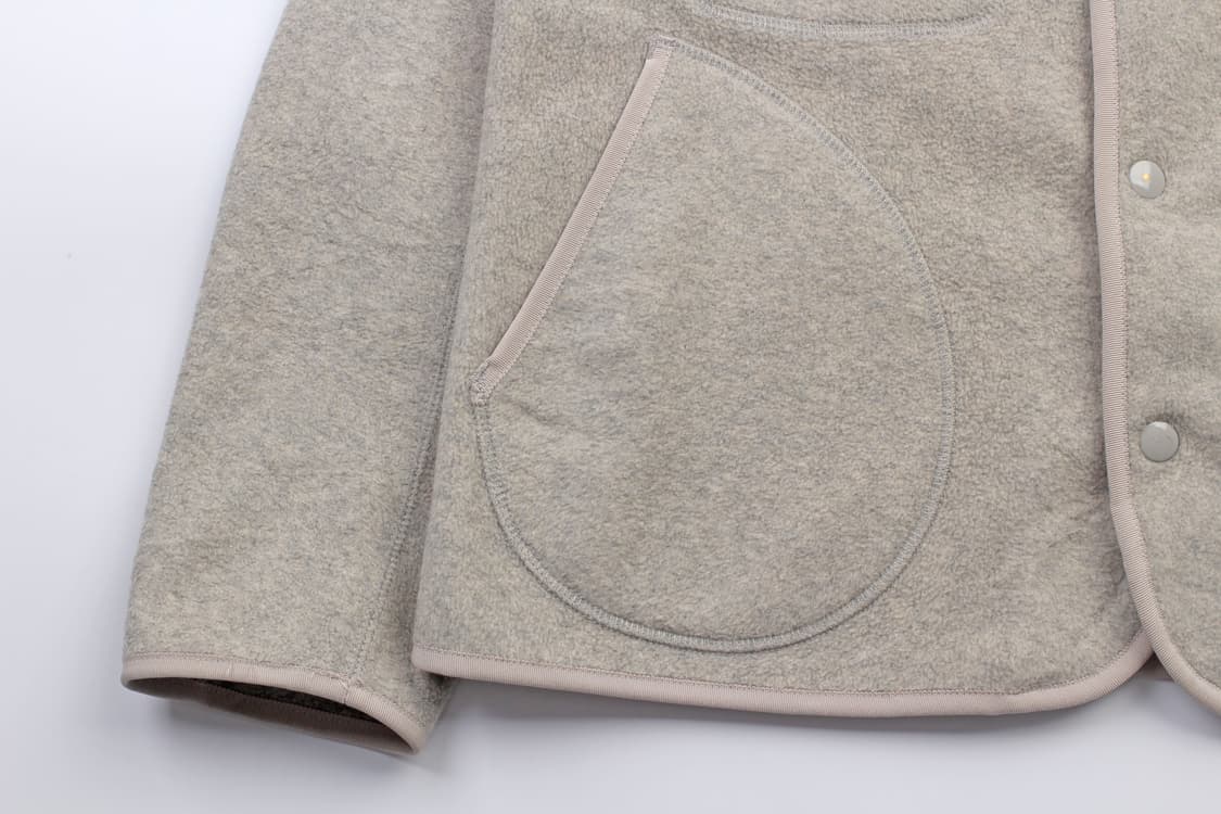 DANTON Fleece Collarless Jacket  상품이미지6