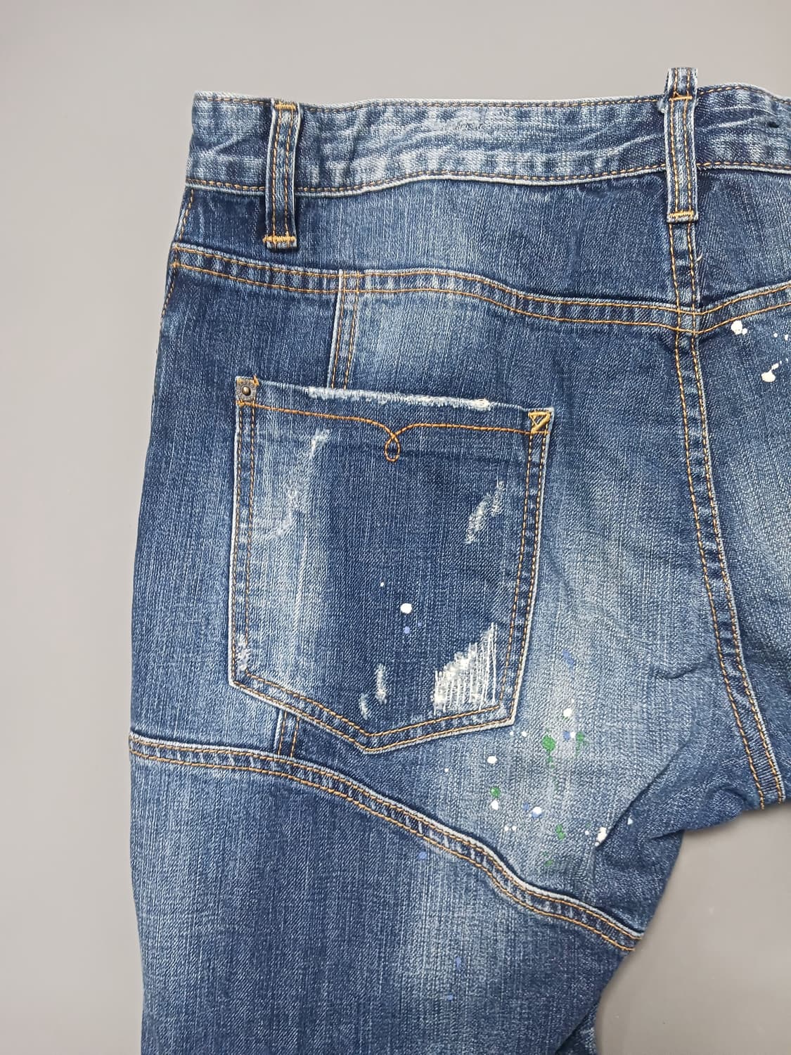 [36] 디스퀘어드2 멀티페인팅 타이디바이커진 청바지 상품이미지8