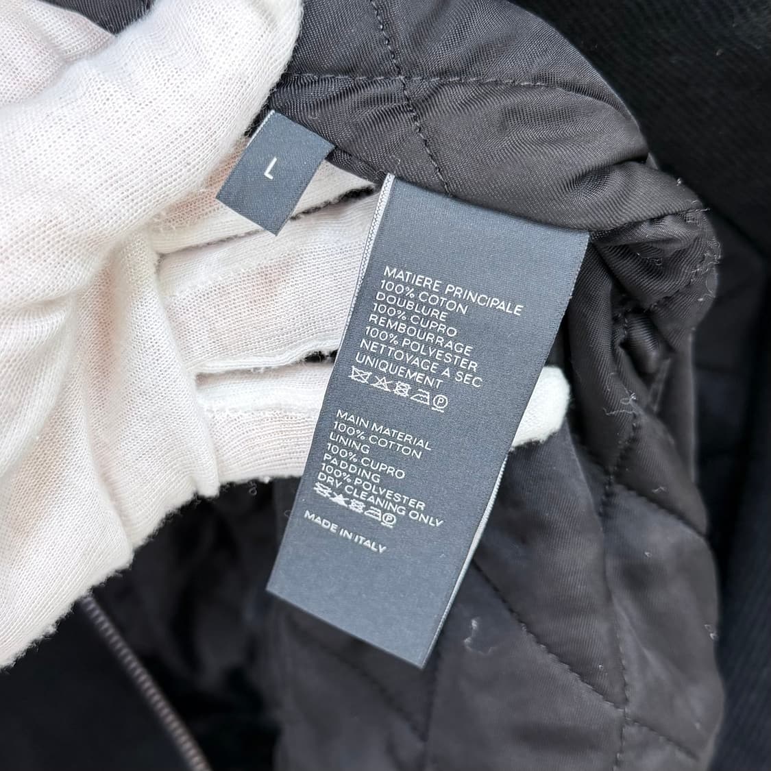 [S+급/L] 셀린느 파리 패치 코듀로이 패디드 자켓 풀구성 상품이미지7