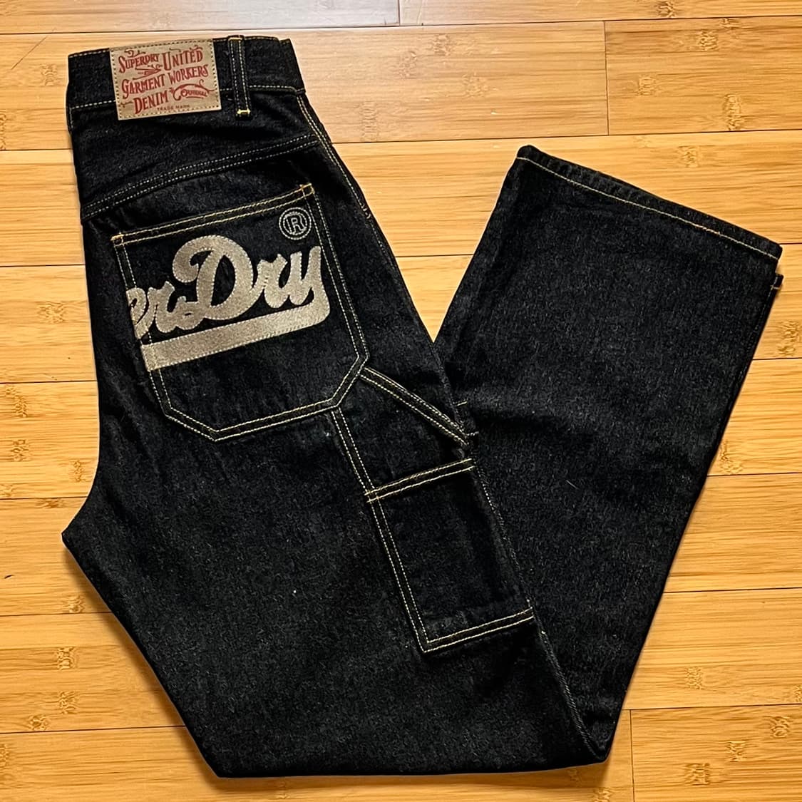 슈퍼드라이 카펜터 데님팬츠 W28 상품이미지1