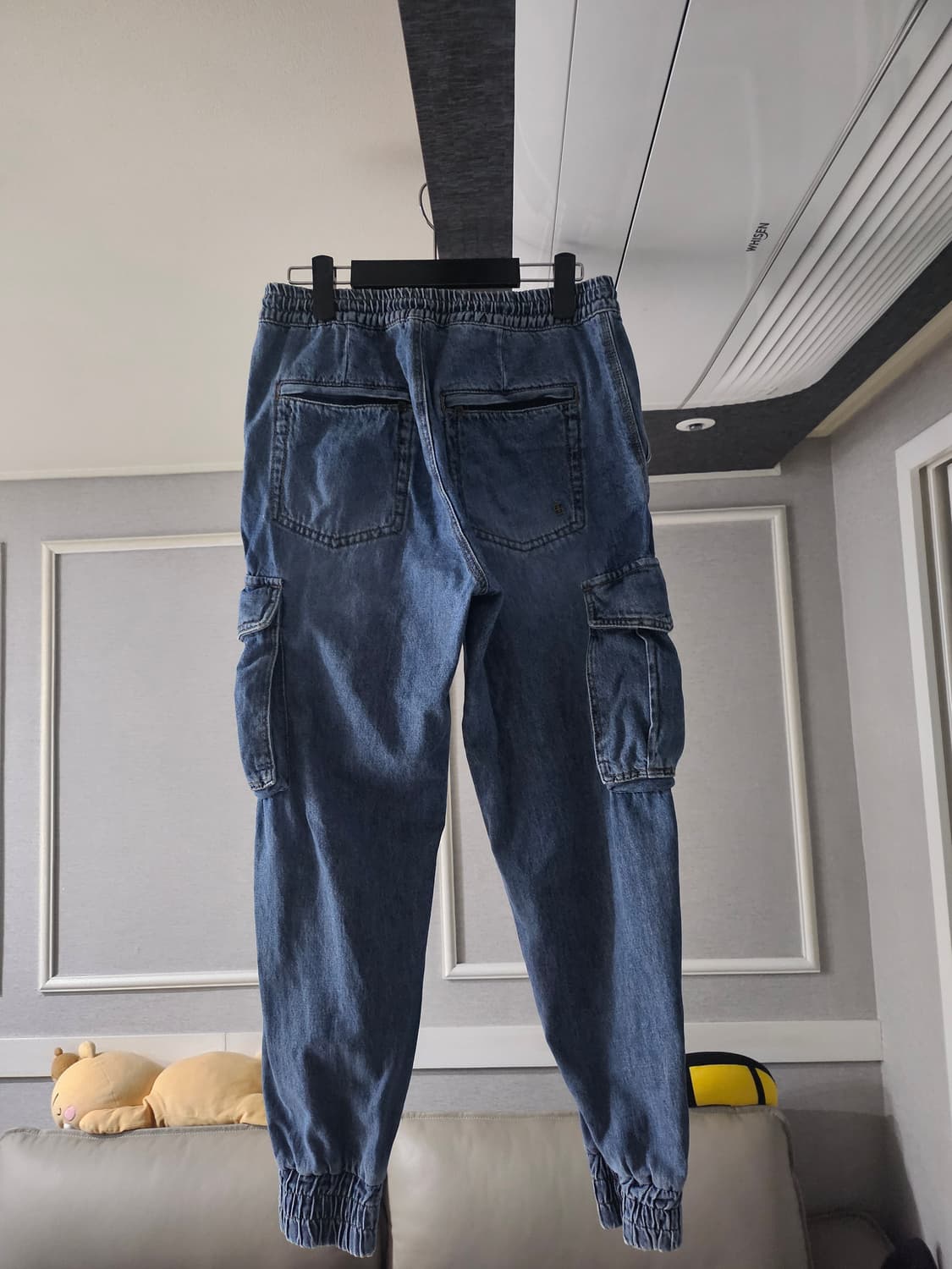 [거의 새것] 송지오옴므 청 데님 조거 팬츠 바지 46 상품이미지2