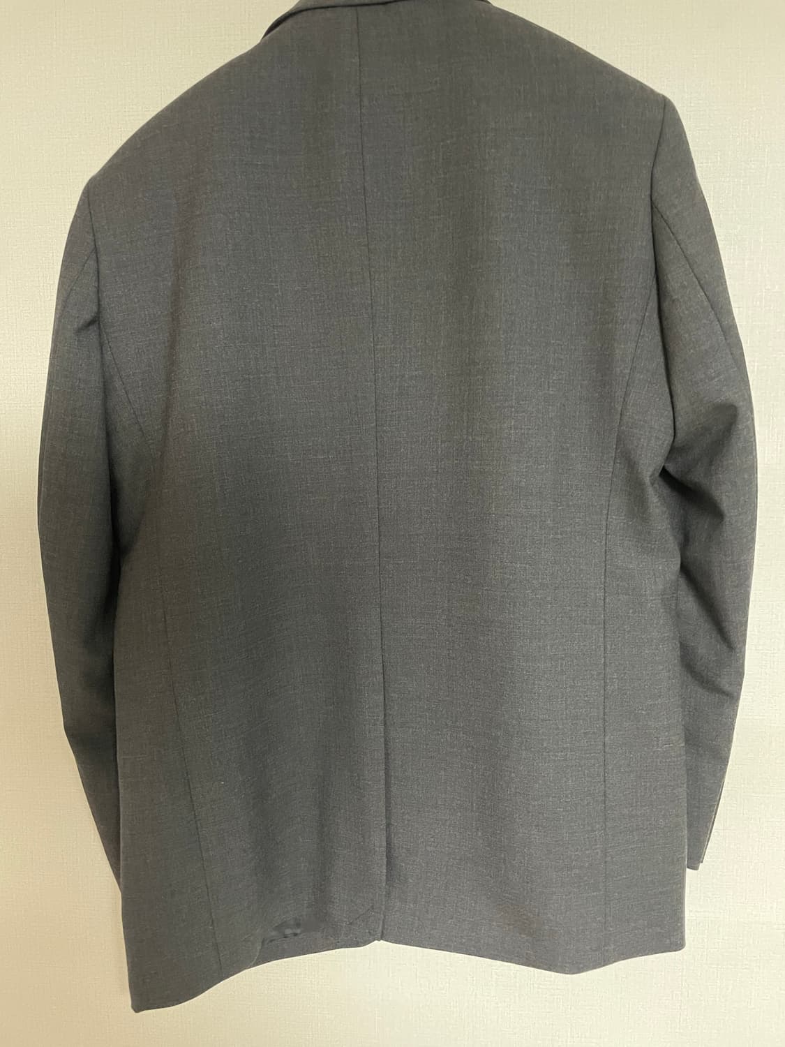 무탠다드 울 차콜 그레이 블레이저 m 상품이미지3