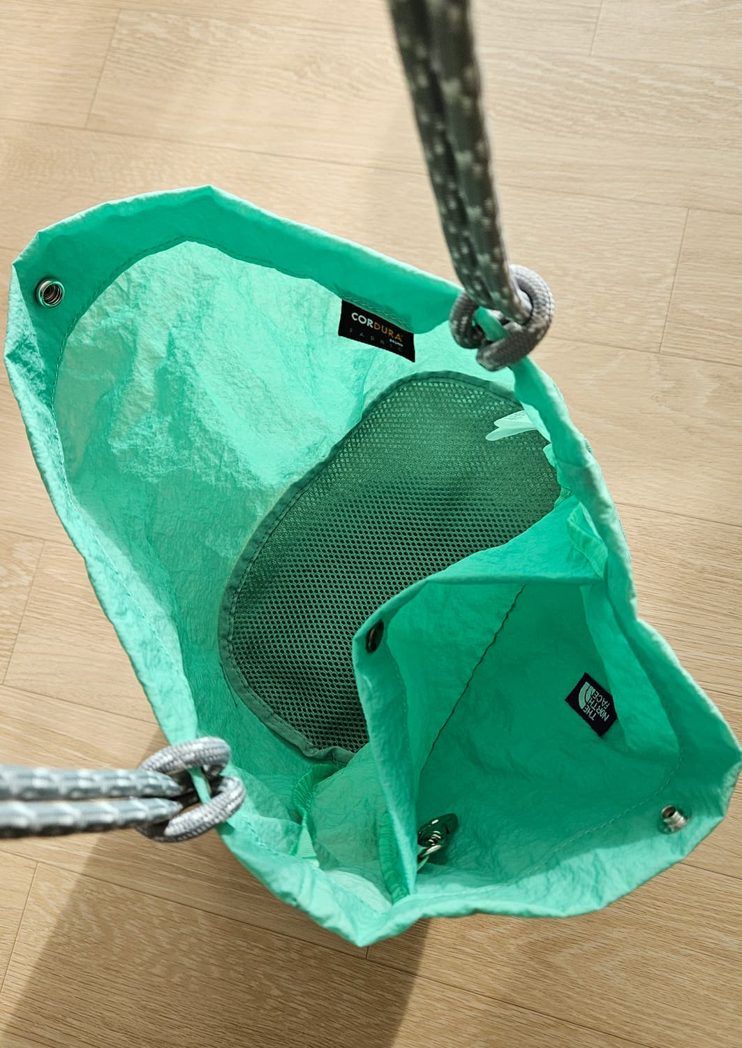 노스페이스 퍼플라벨 라운지 백 라임그린 The Northface 상품이미지7