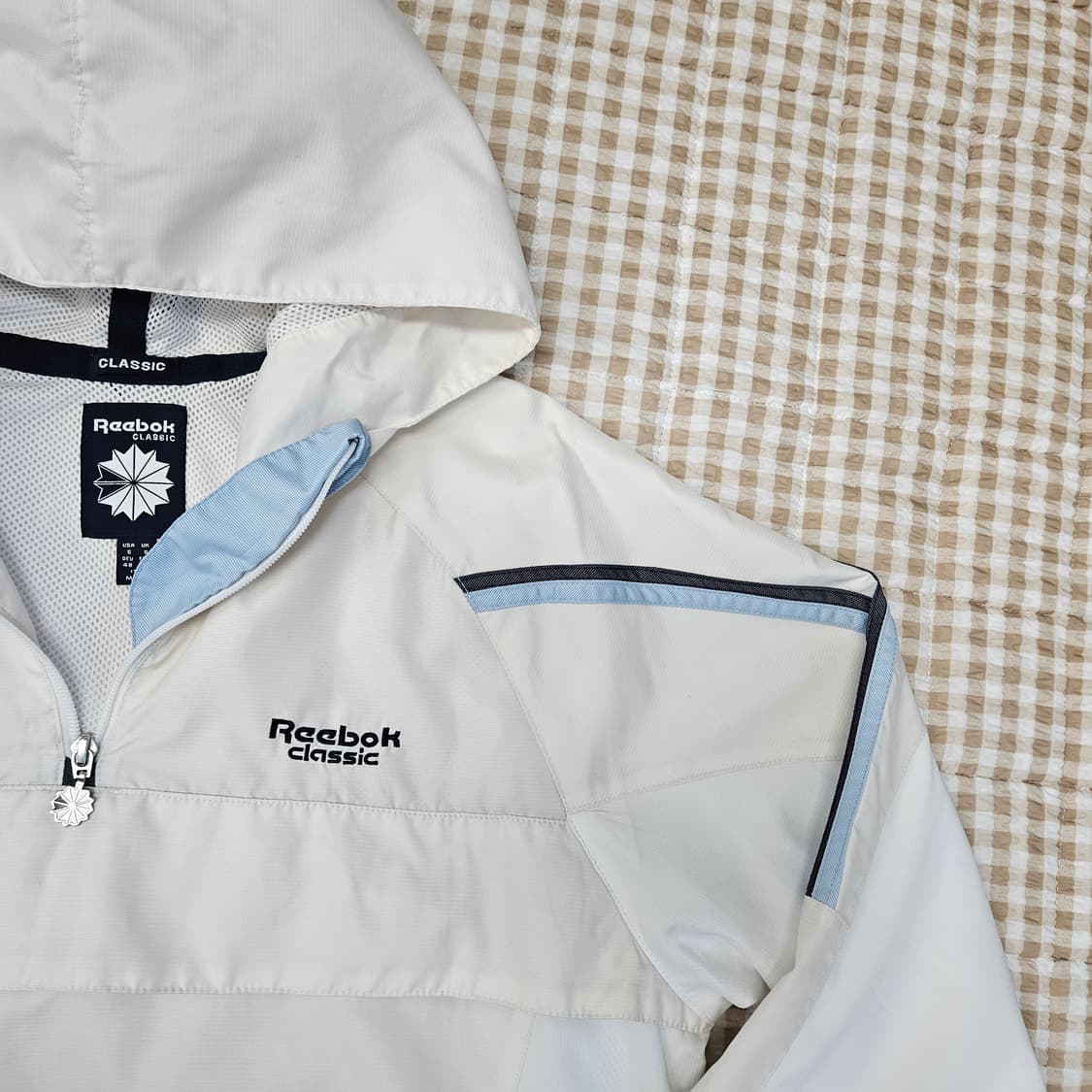 리복 반집업 바람막이 자켓 남자100 상품이미지3