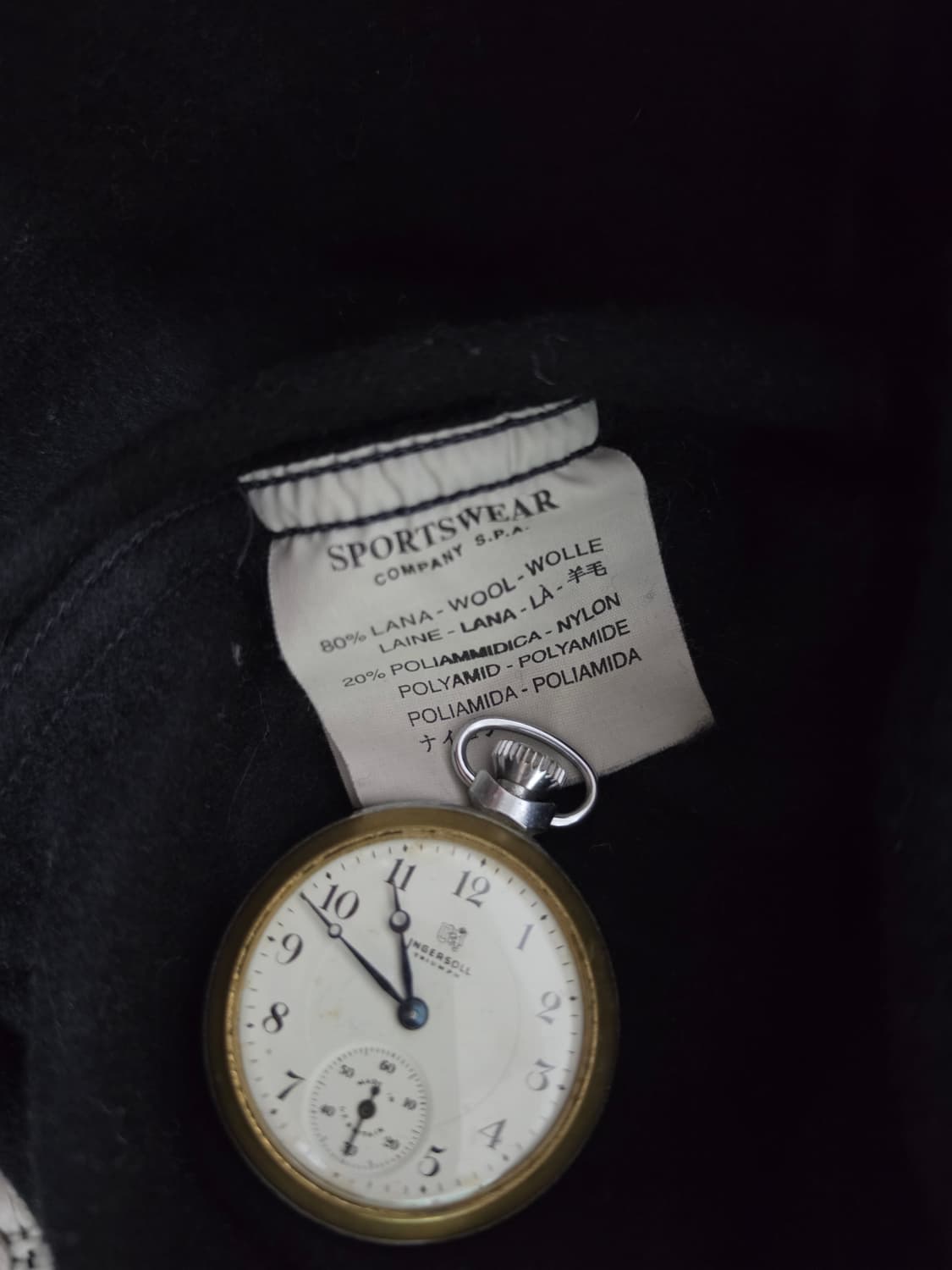 98AW 스톤 아일랜드 그린 엣지 울 쿼터 집 풀오버 상품이미지10