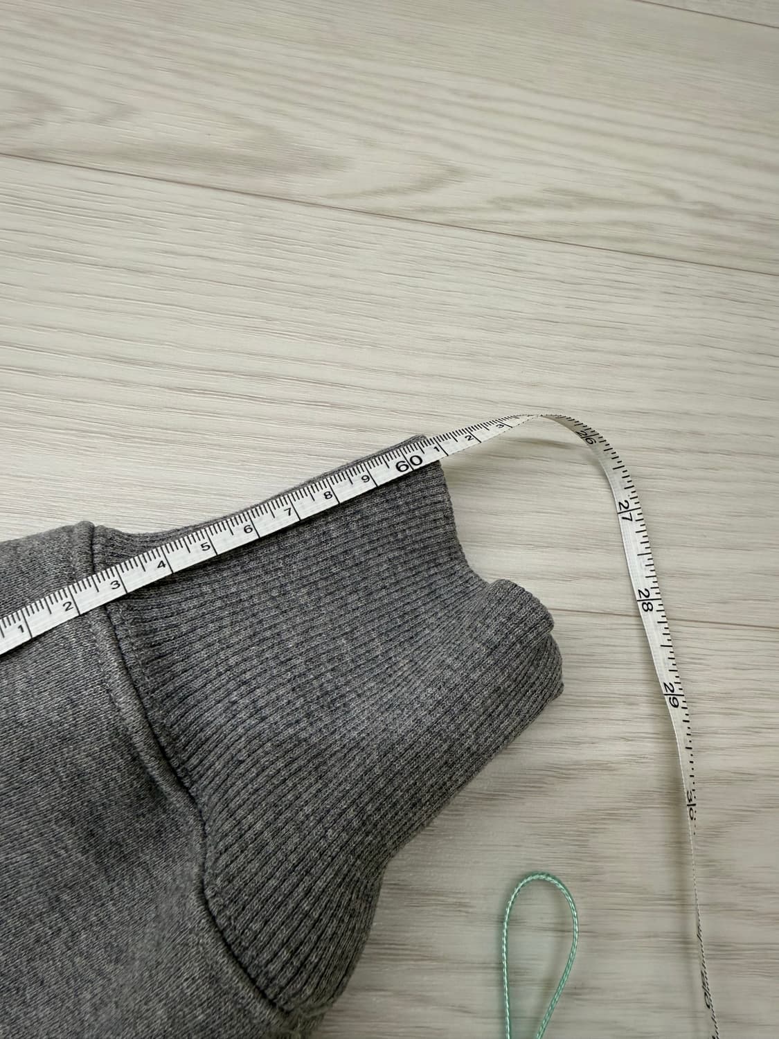 [L] AMI 빅로고 후디/후드티 그레이 상품이미지5