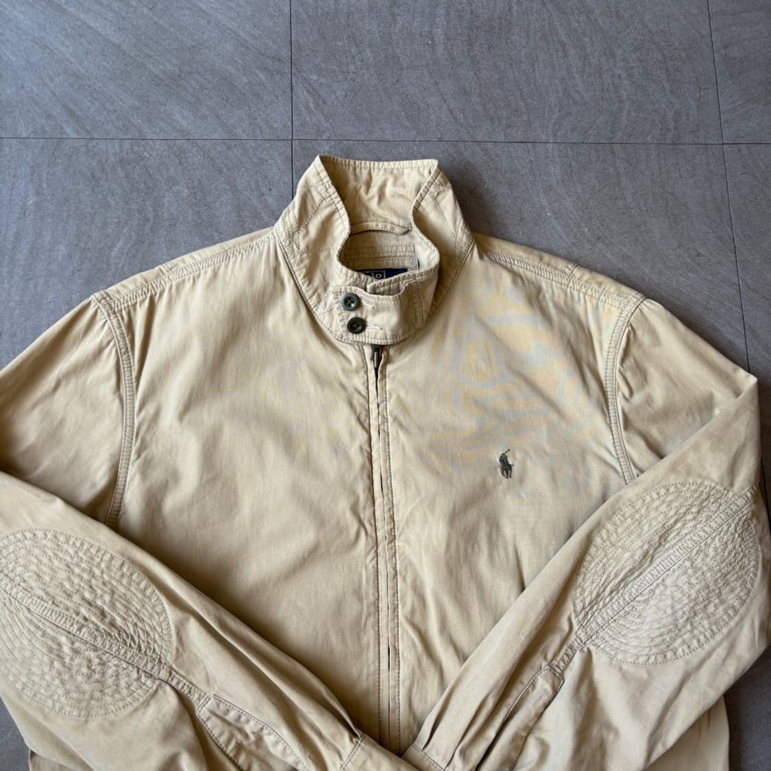 폴로 정품 베이지 바라쿠다 헌팅 자켓 상품이미지3