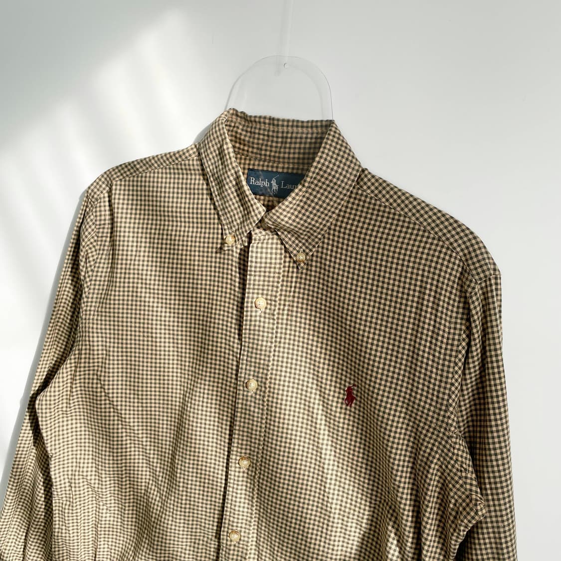C1 폴로 랄프로렌 체크셔츠 95사이즈 상품이미지2
