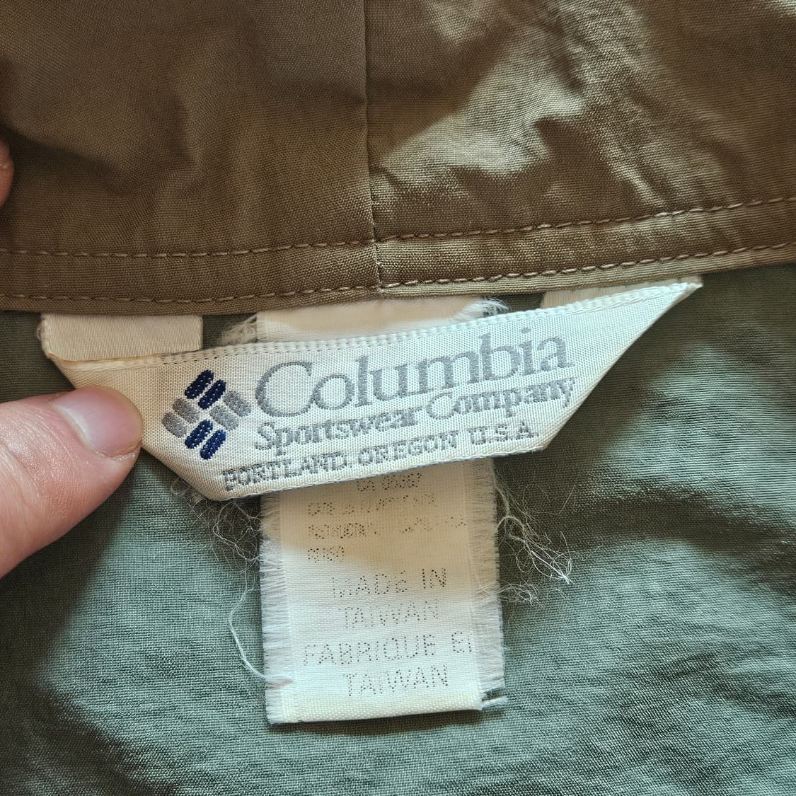 90s 올드 콜럼비아 바람막이 95~100 상품이미지4