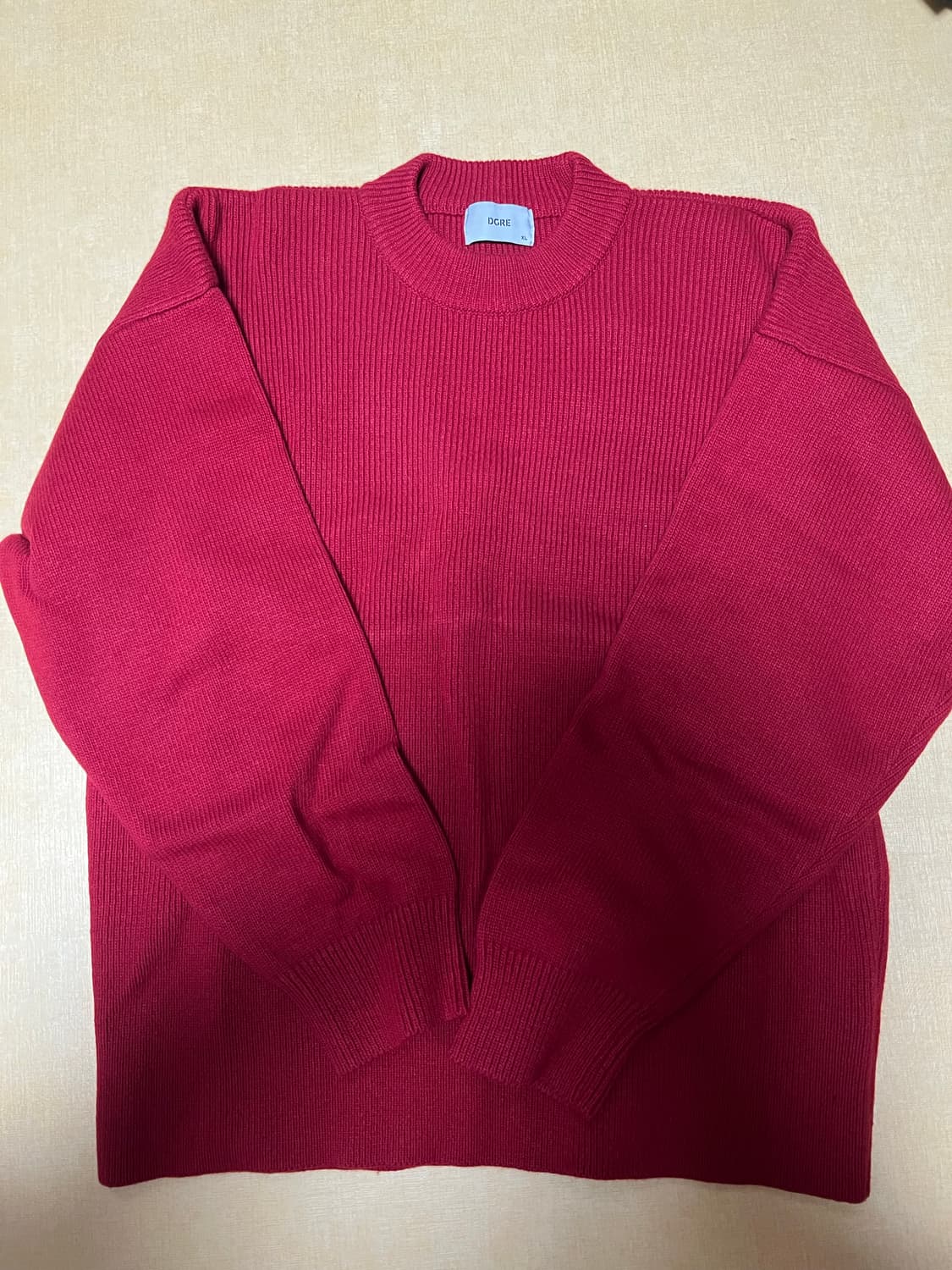 디그레 엔젤 니트 레드 xl 상품이미지1