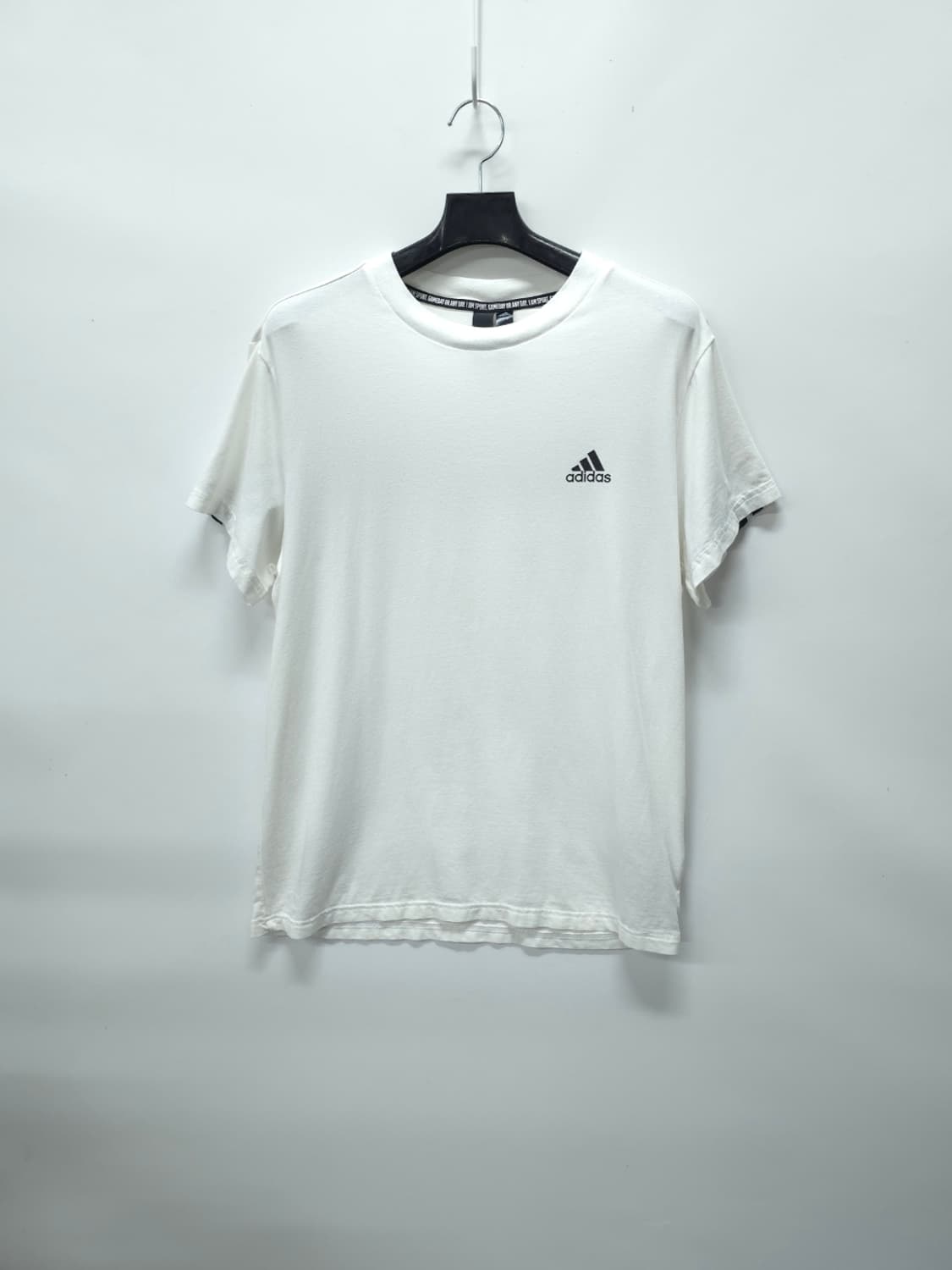 아디다스 여성 백라인 3선 스트라이프 로고 반팔 티셔츠 (~66) 상품이미지2