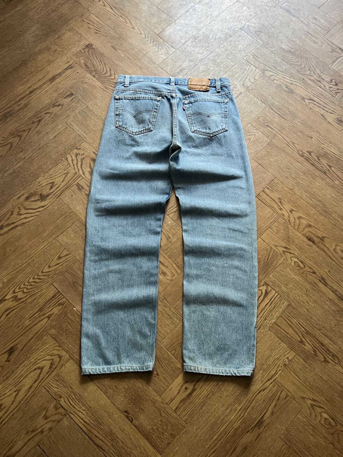 [34]90's 리바이스 501 Made in USA 데님 팬츠 S44 상품이미지2