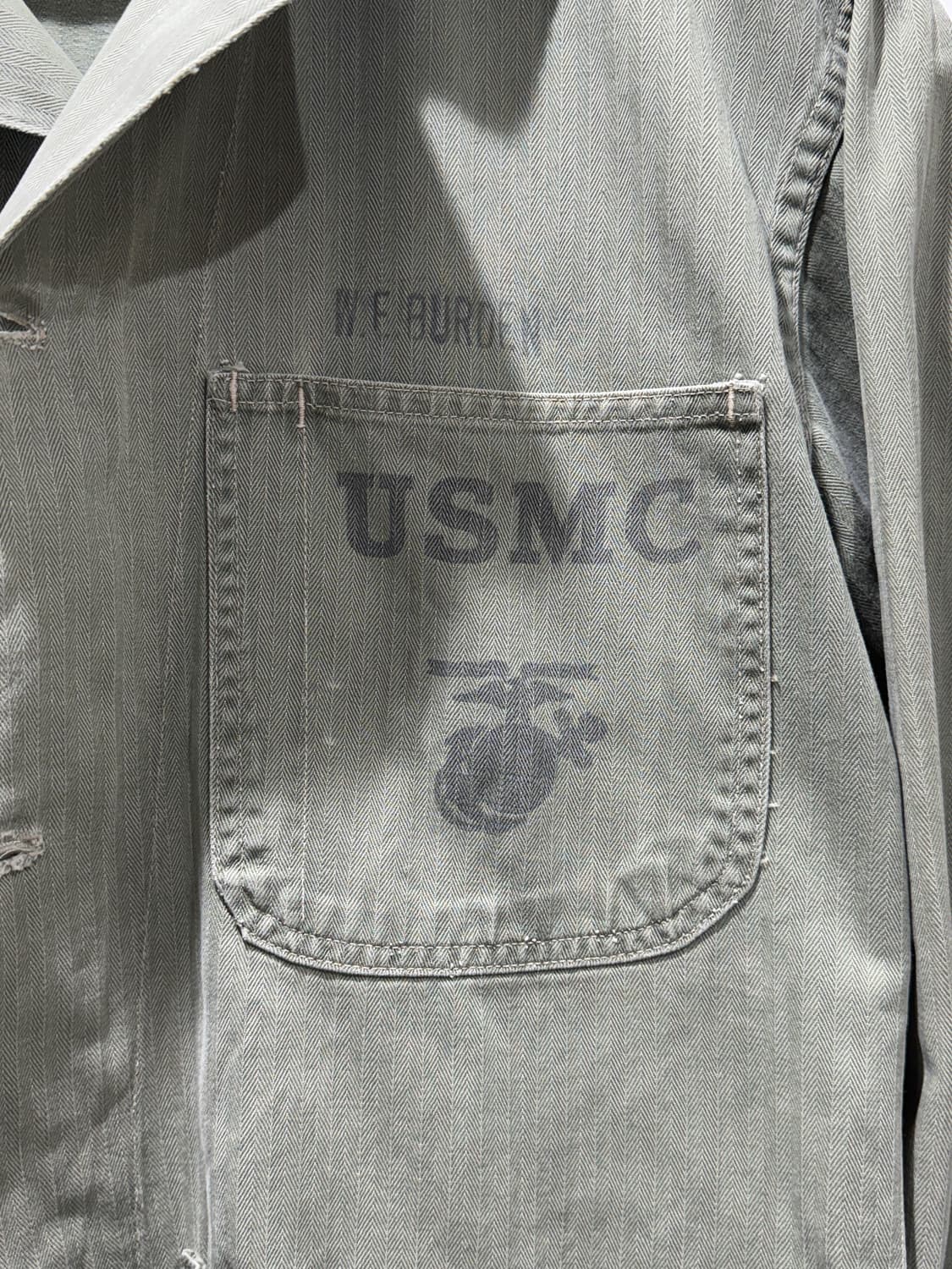 40s USMC P41 HBT 유틸리티 자켓 상품이미지2