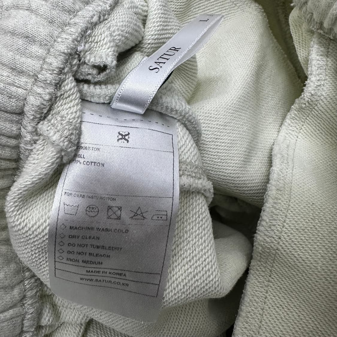 SATUR 세터 스웻 운동복 트레이닝복 팬츠 바지 L 상품이미지9