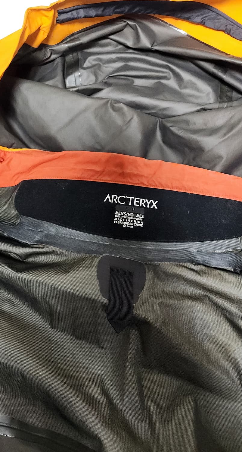 아크테릭스 베타 ar 고어택스 바람막이 후드 자켓 상품이미지8