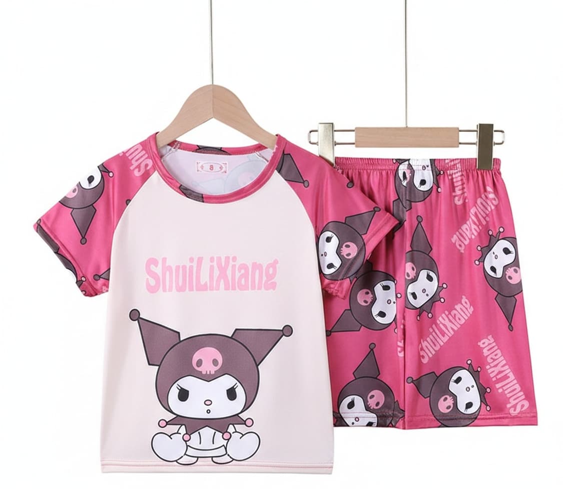 산리오 아동 잠옷 세트 새상품 (시나모롤.짱구.포차코.쿠로미)개당가격 상품이미지5