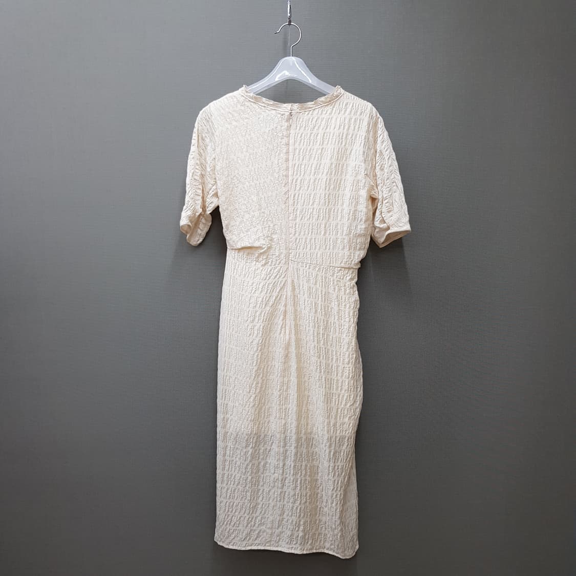 한섬 마인 MINE 트위스트 롱 원피스 76-90-155사이즈 상품이미지5