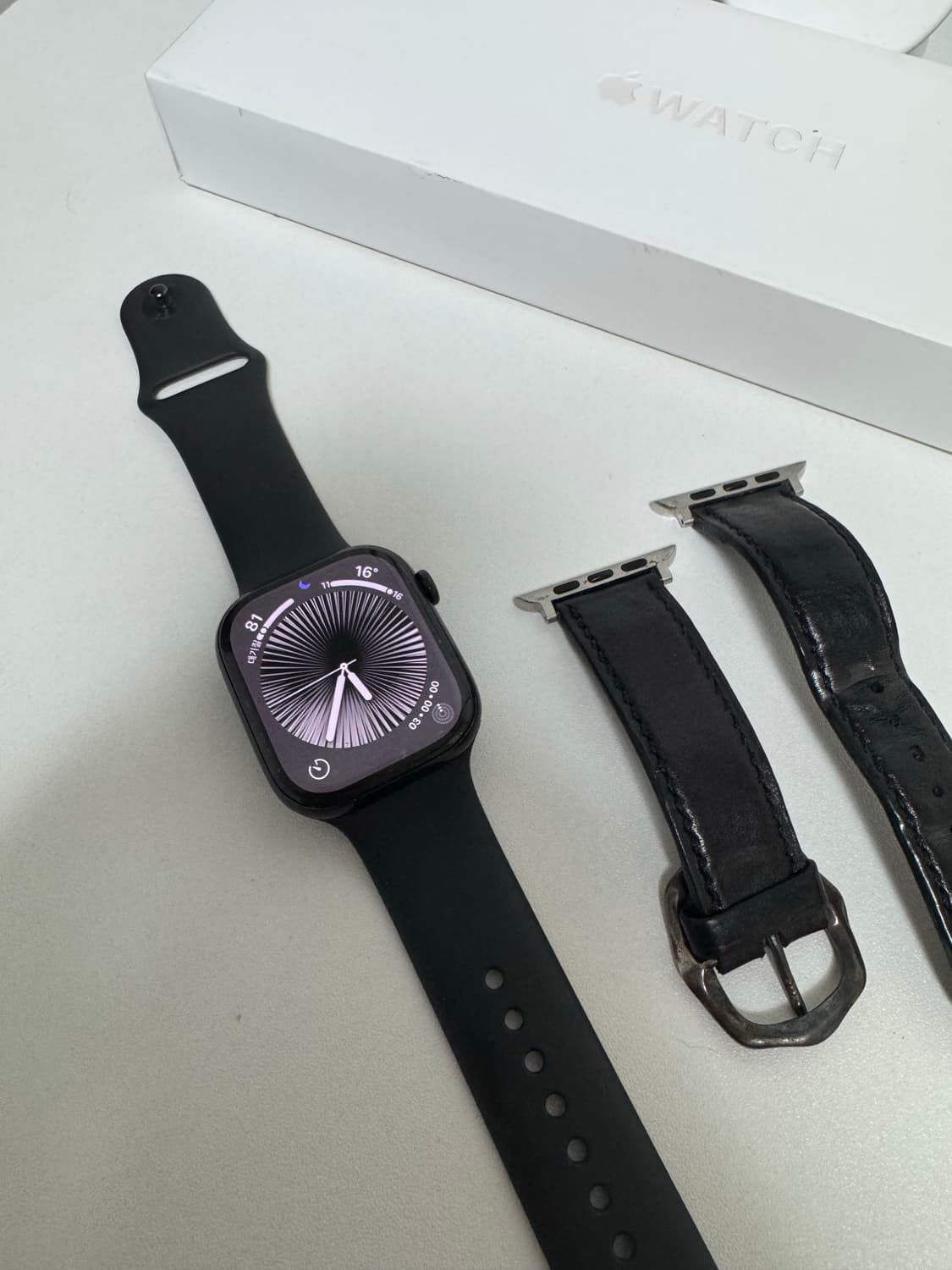 애플워치 제트블랙 46 상품이미지2