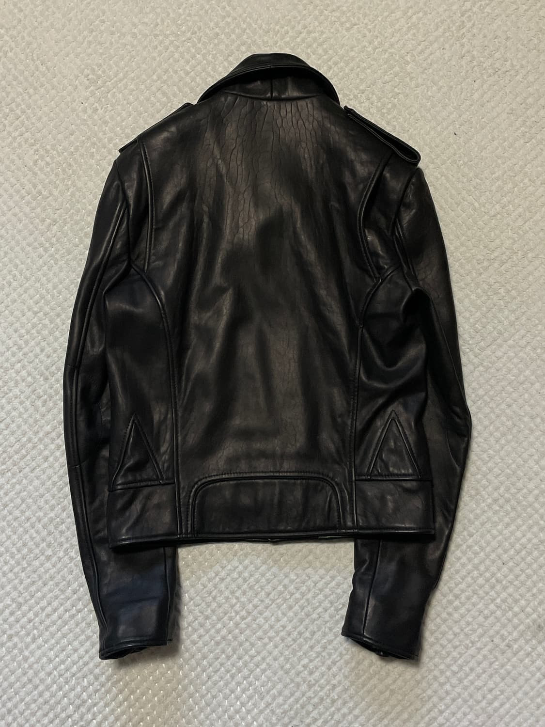 광희시장 웨스턴 무드 램스킨 양가죽 레더 자켓 상품이미지2