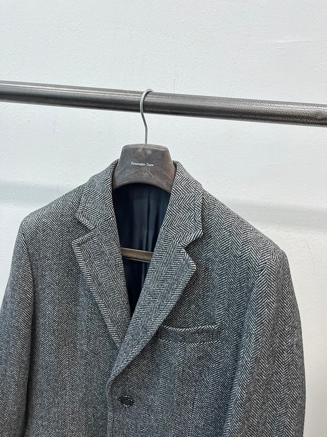 95) 헨리코튼 헤링본 울코트  상품이미지4