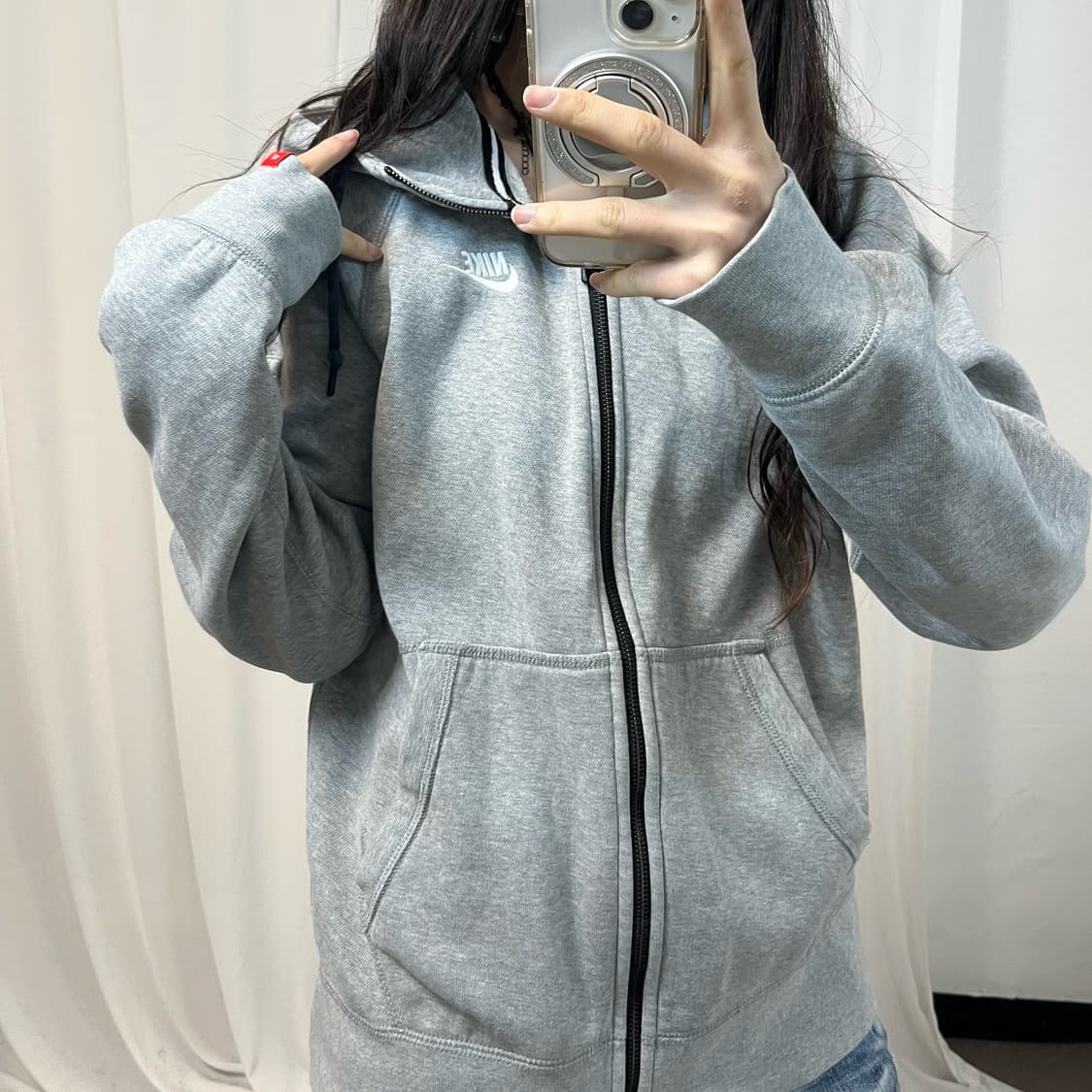 Nike Grey Hoodie 상품이미지3