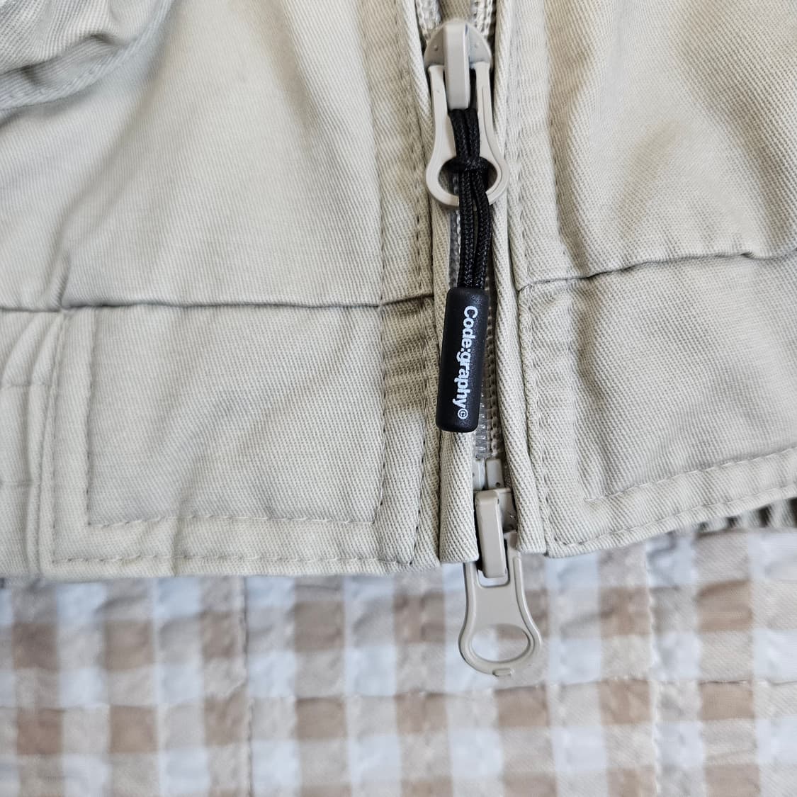 코드그라피 간절기 면자켓 남자100 상품이미지6