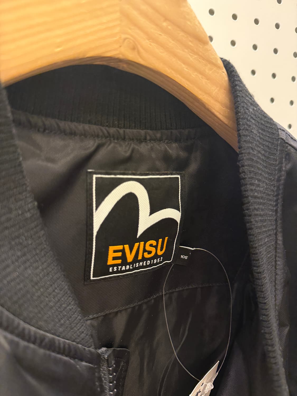 에비수 자수 블루종 자켓 U379 상품이미지5