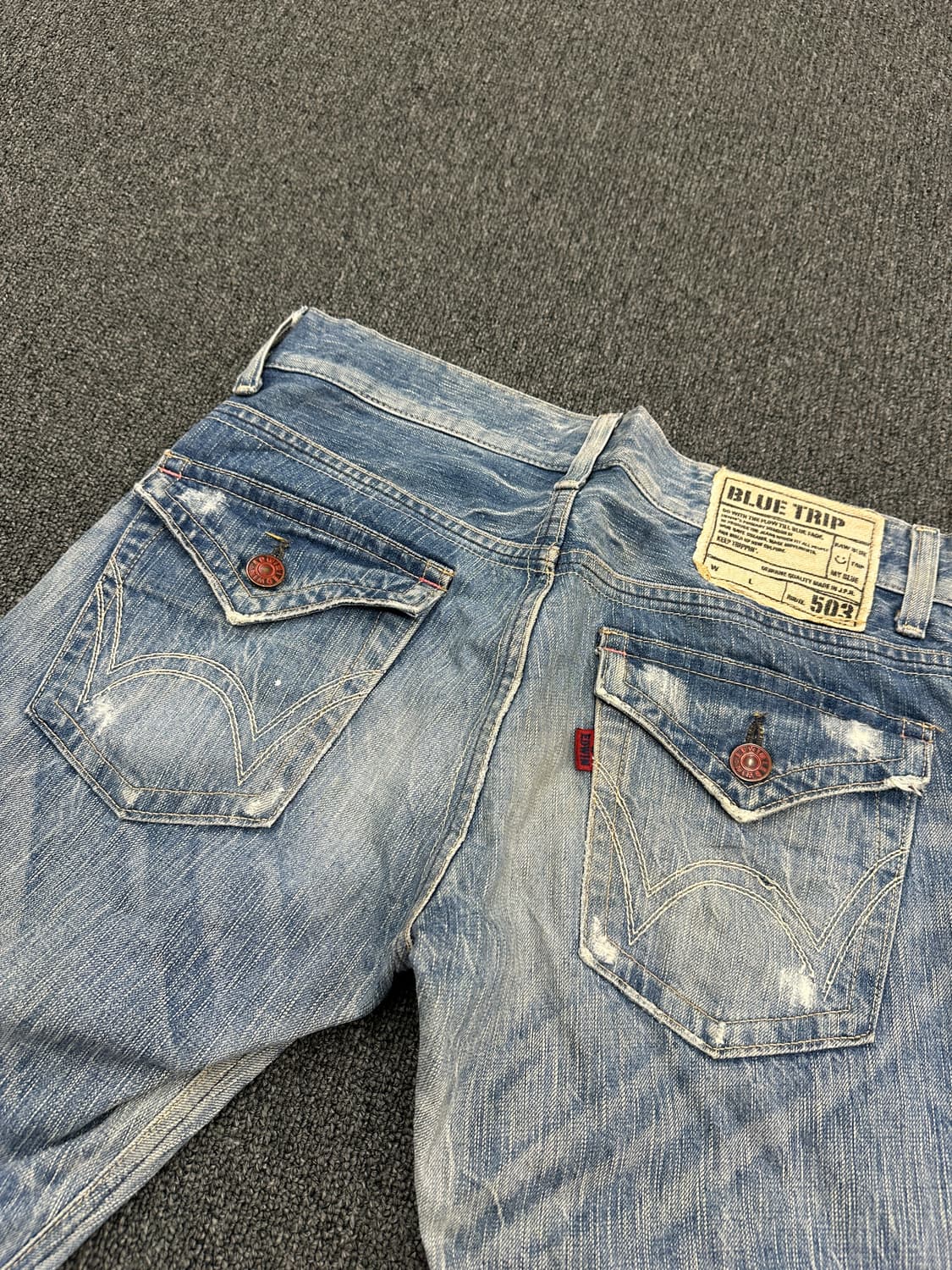 30) 에드윈 부츠컷 연청 데님팬츠 상품이미지3