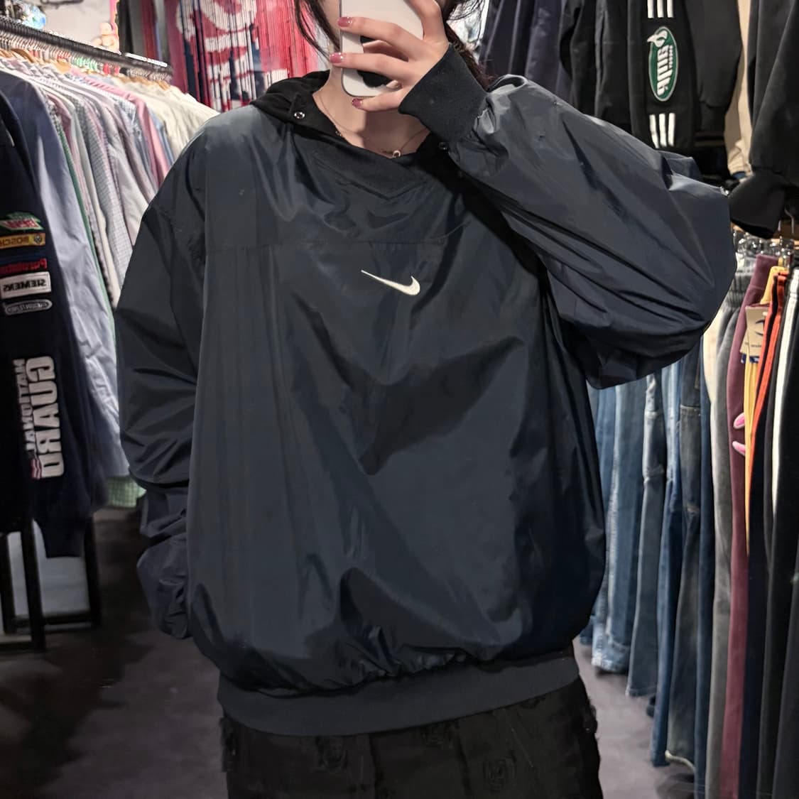[IM] Nike 나이키 스우시 웜업 딥네이비 상품이미지1