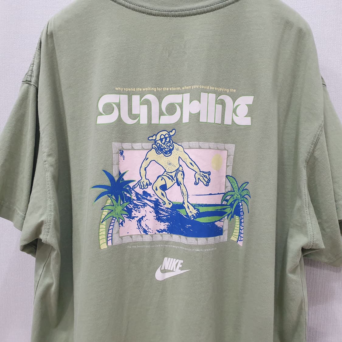 나이키 남여공용 그래픽 반팔 티셔츠 110 상품이미지5