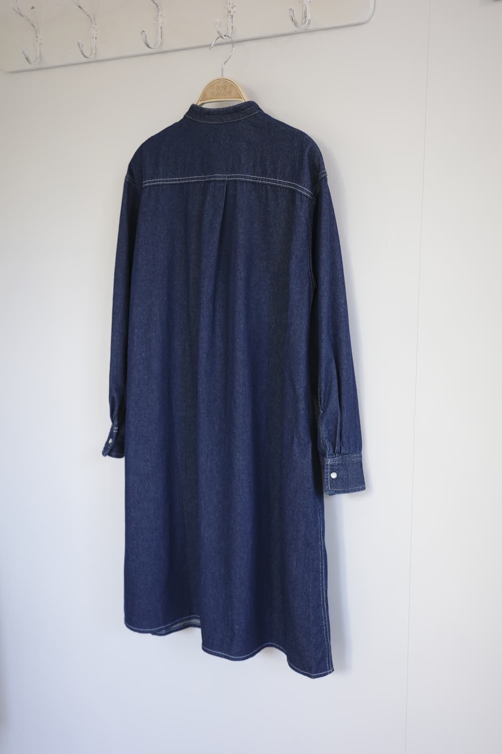 일본 빈티지 데님 롱  원피스 상품이미지4