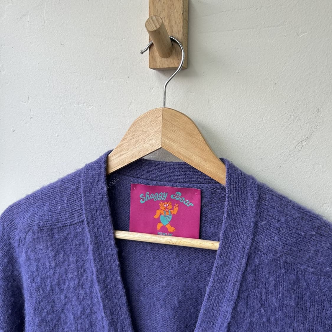 16042 - 하울린 쉐기베어 울 가디건 (울 100%) 상품이미지3