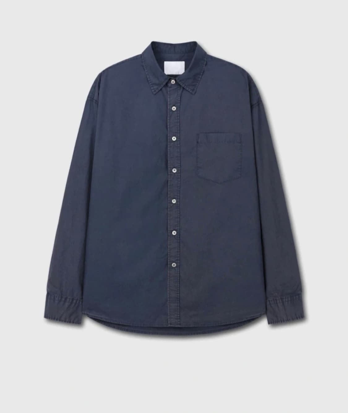다이브인 CHAFE WASHED SHIRTS (NAVY) 2사이즈 상품이미지1