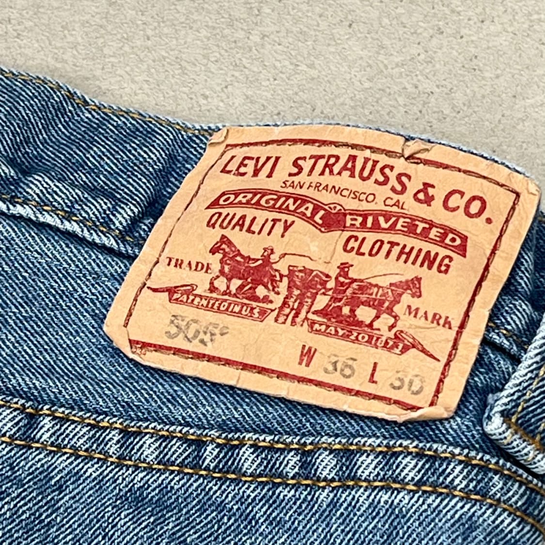 리바이스 505 데님팬츠 s09660 상품이미지7