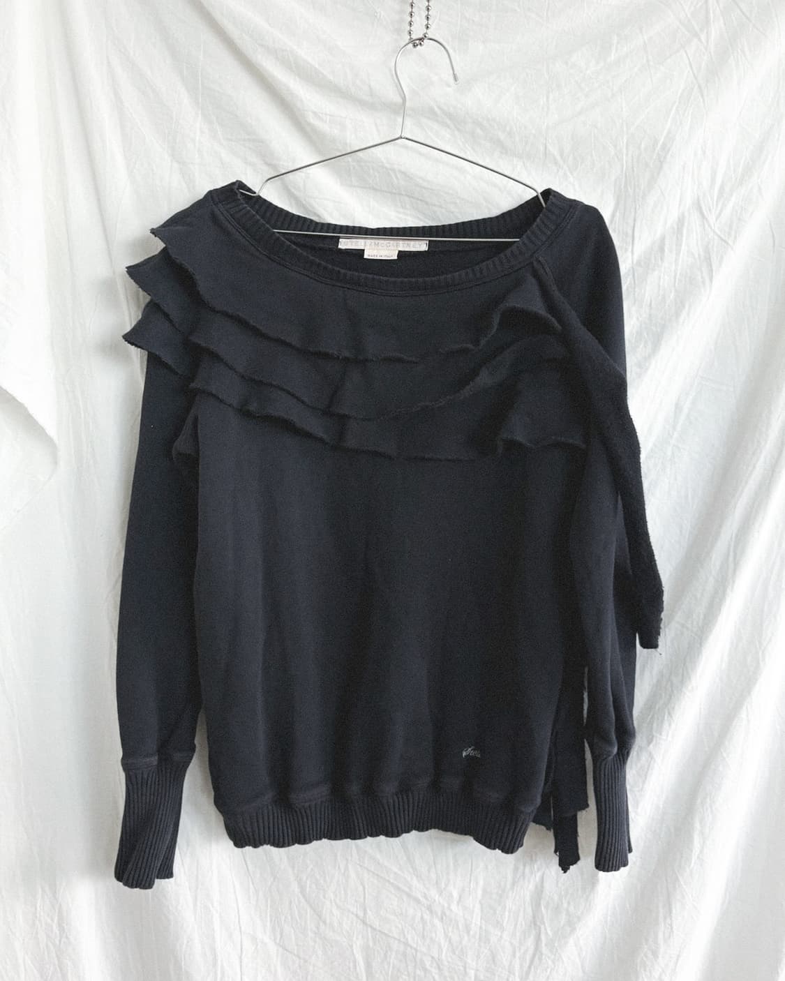 스텔라맥카트니 러플 오프숄더 스웨트셔츠 상품이미지4