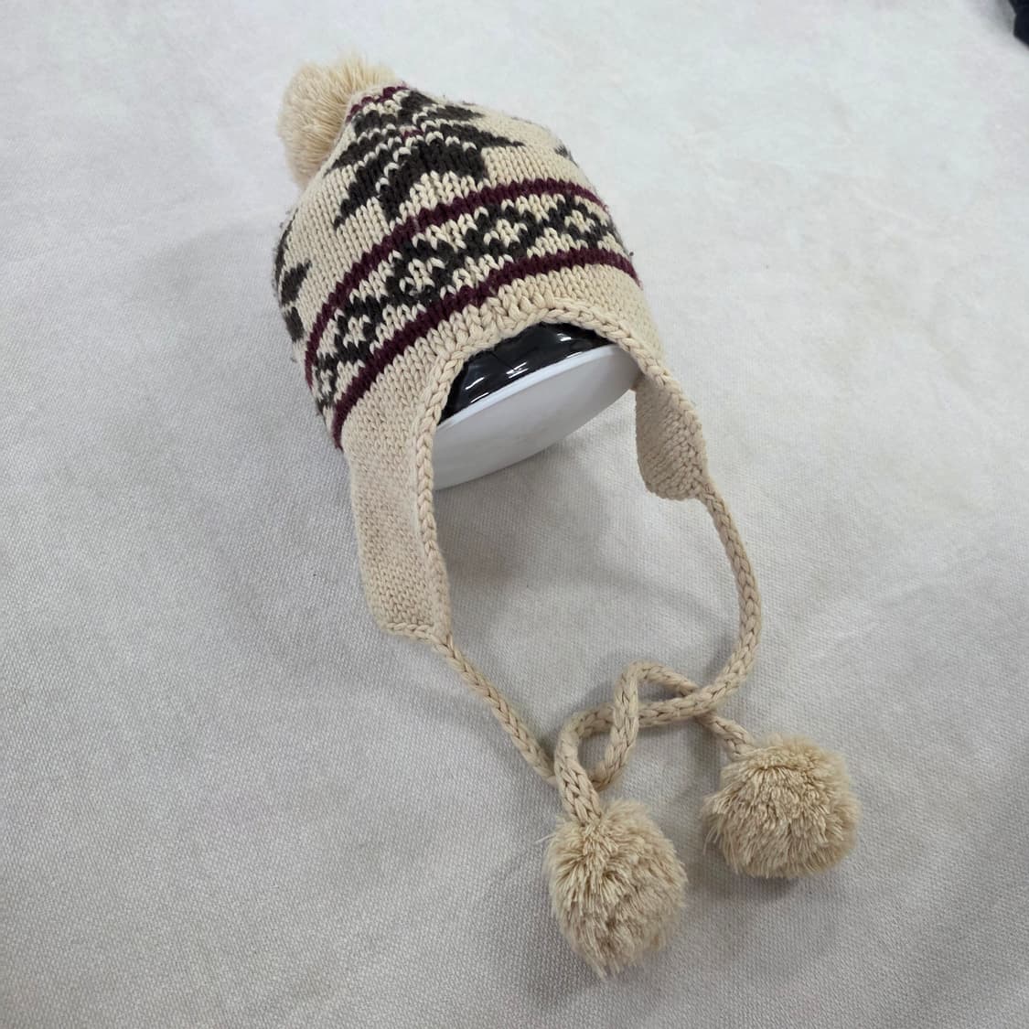 [56-58] 메트로시티 폼폼 니트 모자 0220J 상품이미지2