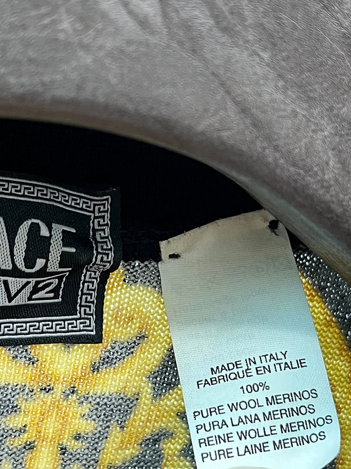 95) 베르사체 골드바로크 울 카라니트  상품이미지6