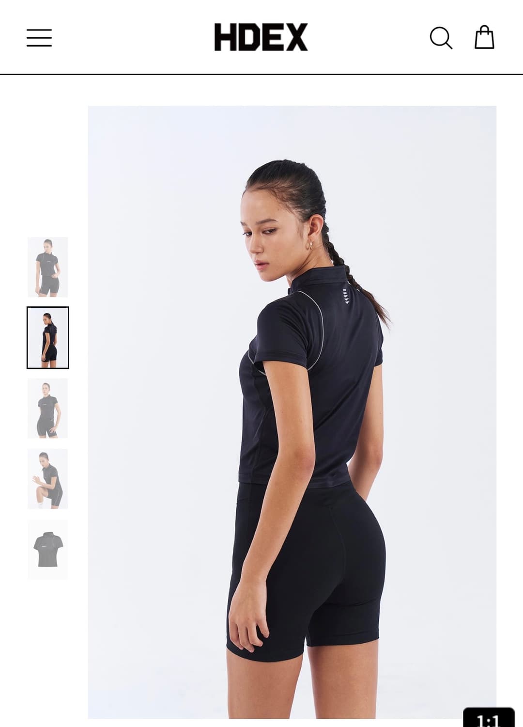 Hdex 에이치덱스 어시스트 하프 집업 러닝 나이키 상품이미지2