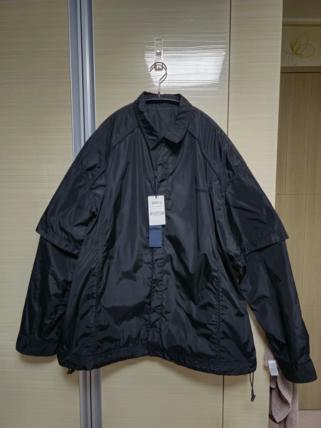 준지 소매 탈부착 셔츠 상품이미지1