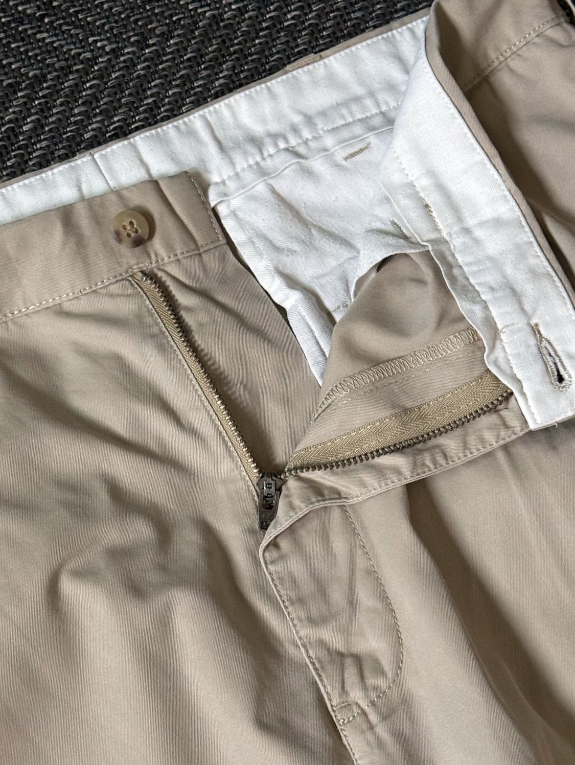 (34) 폴로 랄프로렌 베이지 더블 플리츠 치노 팬츠 상품이미지3