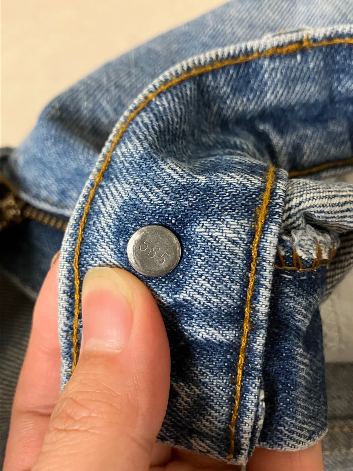 80s Levi’s 517 orange tab (made in USA) 상품이미지8