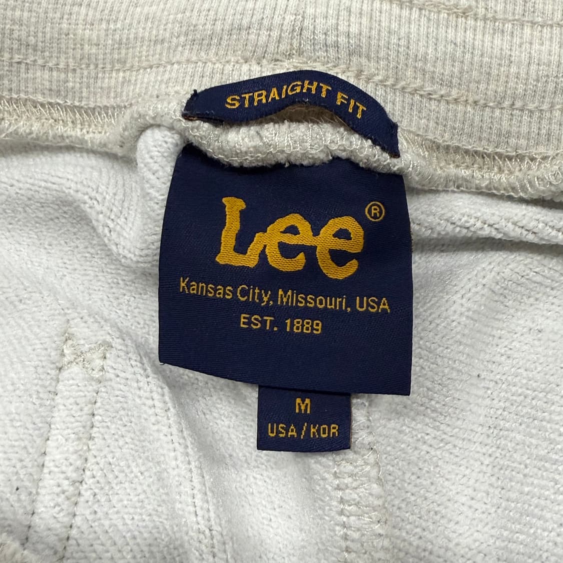 [정품/M] Lee 리 트레이닝 조거 팬츠 b15 상품이미지4