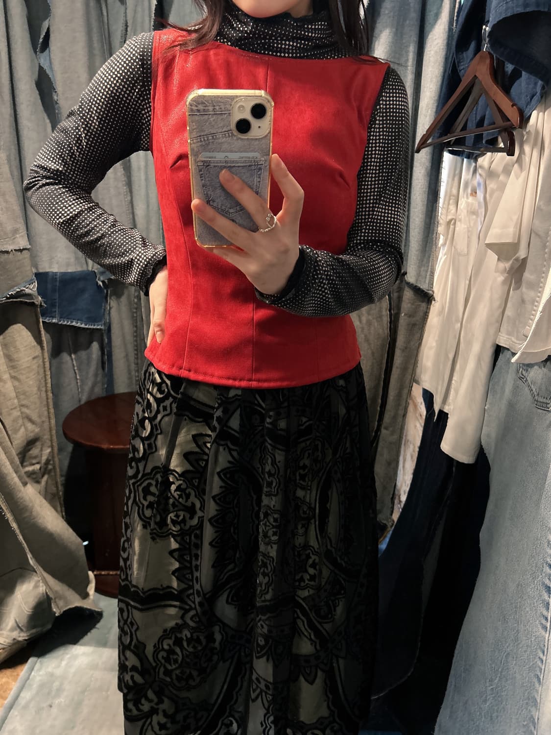 44-55 ) JPN Diamond Dot Long Sleeve 상품이미지4