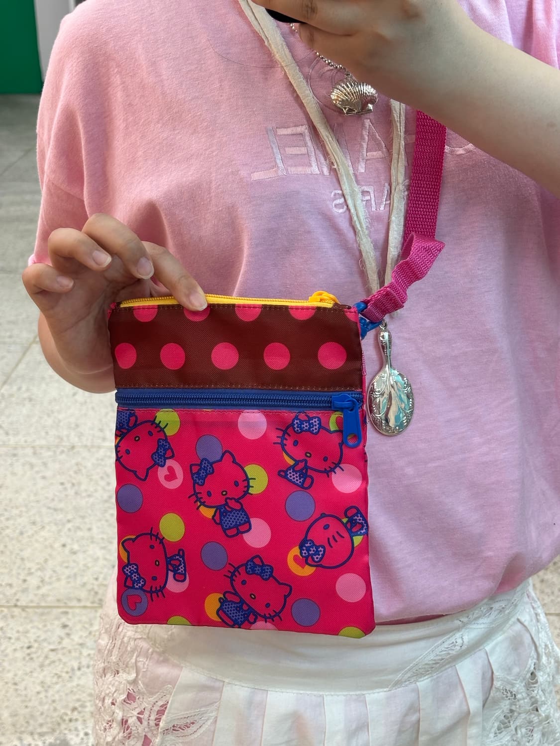 Dead Stock Hello Kitty Pink Pattern Bag 상품이미지4