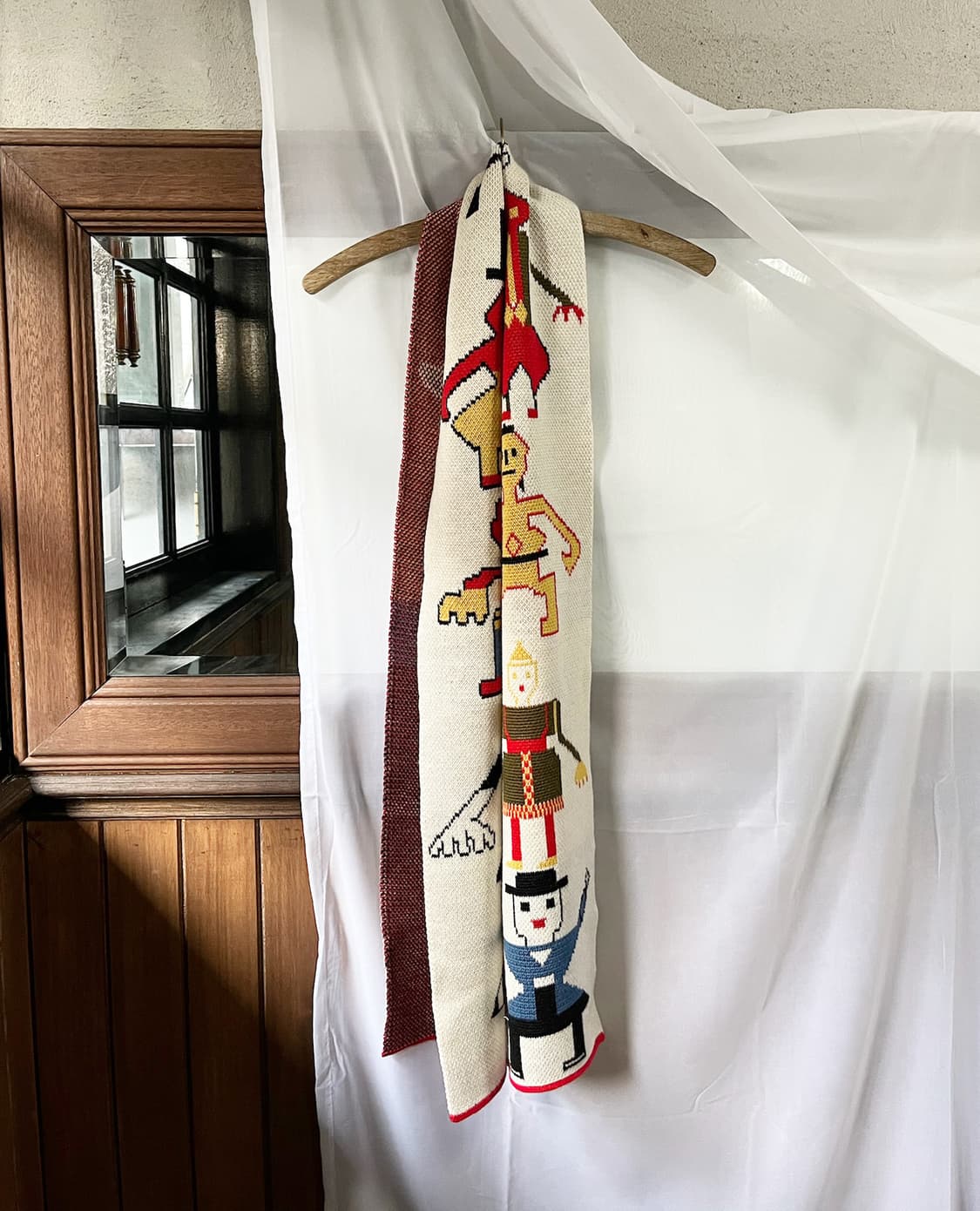 VIVIENNE WESTWOOD graphic wool muffler 상품이미지8