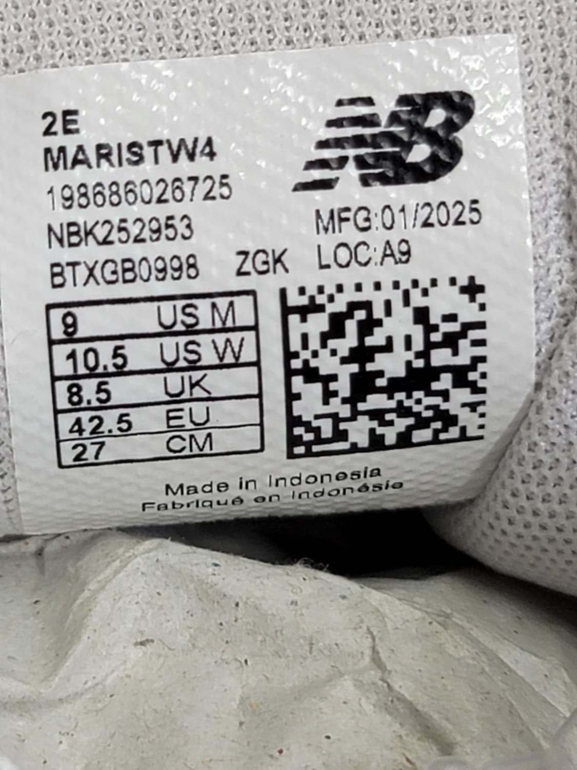 (270)뉴발란스 프레쉬 폼 아리시 럭스 v4 화이트-2E 와이드[대전] 상품이미지9