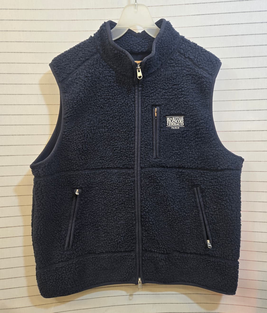 마리떼 프랑소와 Sport 플리스 베스트 네이비 상품이미지2